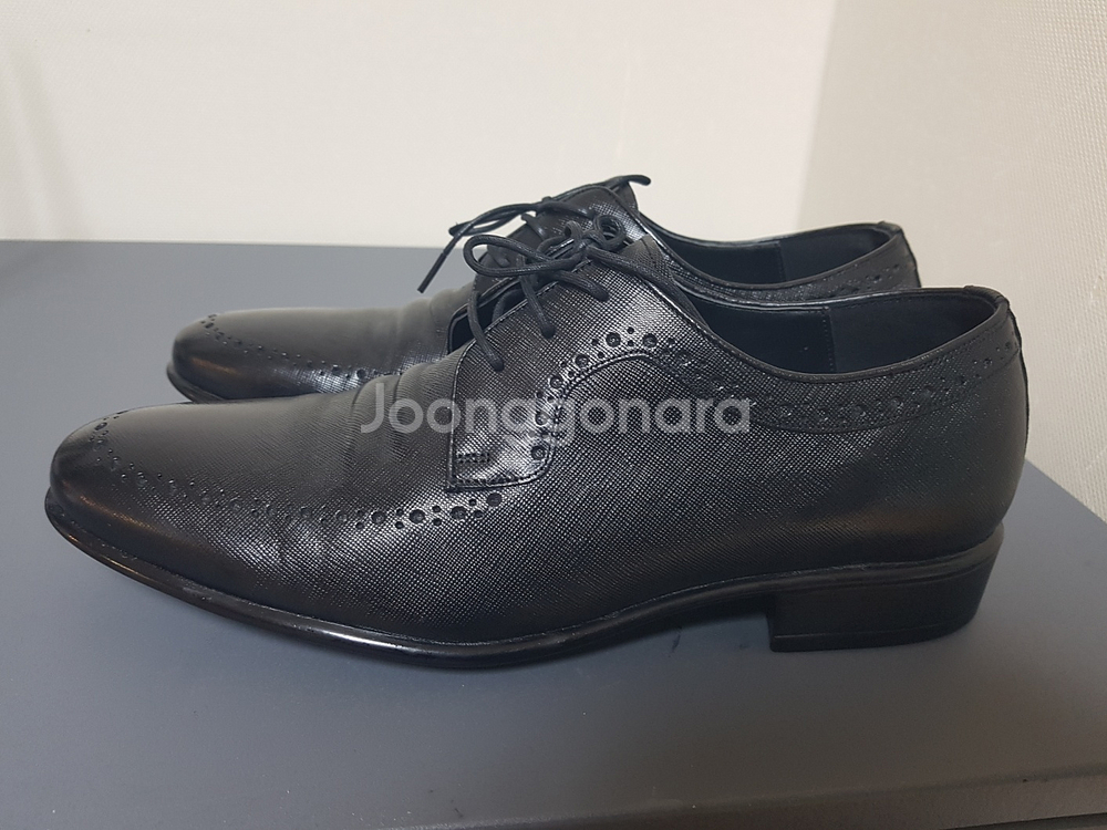 엘칸토 사피아노 천연가죽 남성 초경량 쿠션업 정장 구두 265MM--1