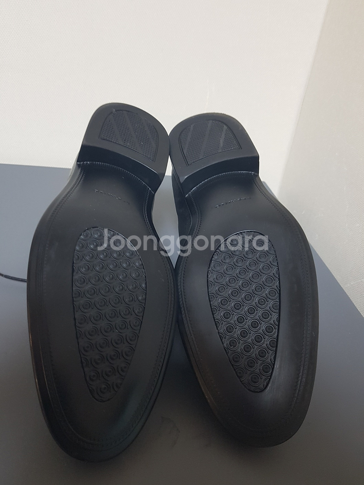 엘칸토 사피아노 천연가죽 남성 초경량 쿠션업 정장 구두 265MM--4