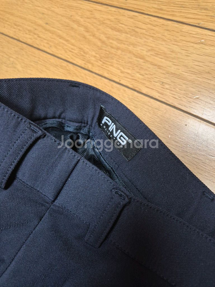PING 핑 남성 골프 기모 바지 네이비 30 78--2