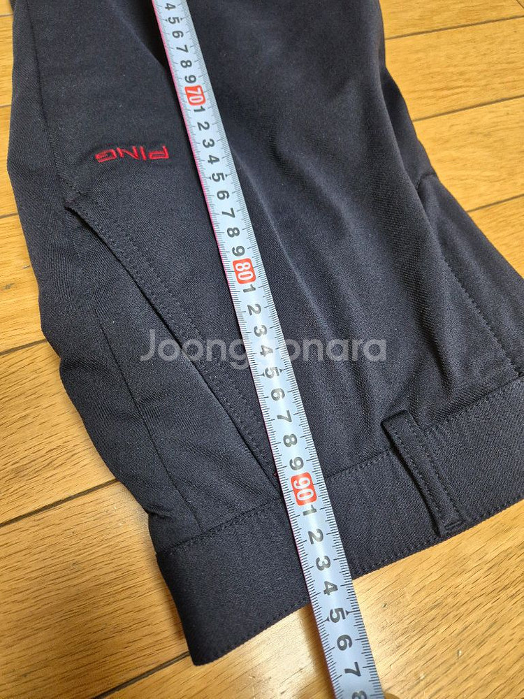 PING 핑 남성 골프 기모 바지 네이비 30 78--3