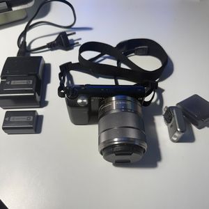 소니 NEX-5 미러리스 카메라 + 18-55mm 렌즈 세트