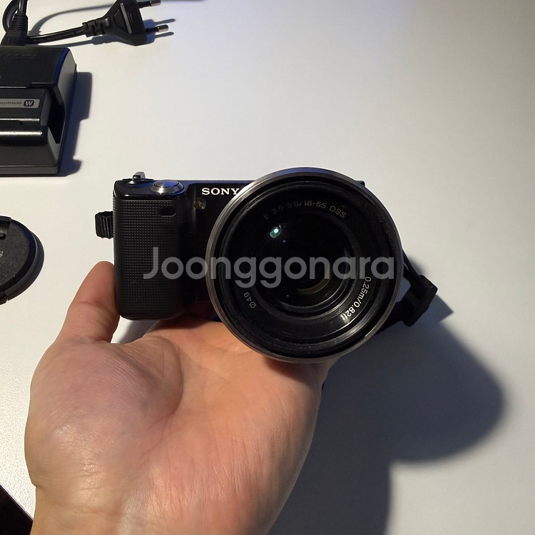 소니 NEX-5 미러리스 카메라 + 18-55mm 렌즈 세트--3