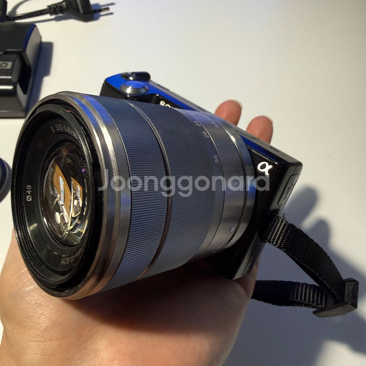 소니 NEX-5 미러리스 카메라 + 18-55mm 렌즈 세트--1