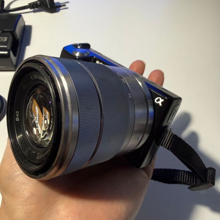 소니 NEX-5 미러리스 카메라 + 18-55mm 렌즈 세트 이미지