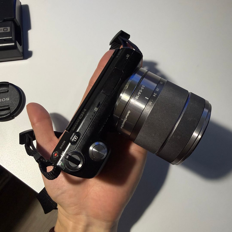 소니 NEX-5 미러리스 카메라 + 18-55mm 렌즈 세트 이미지