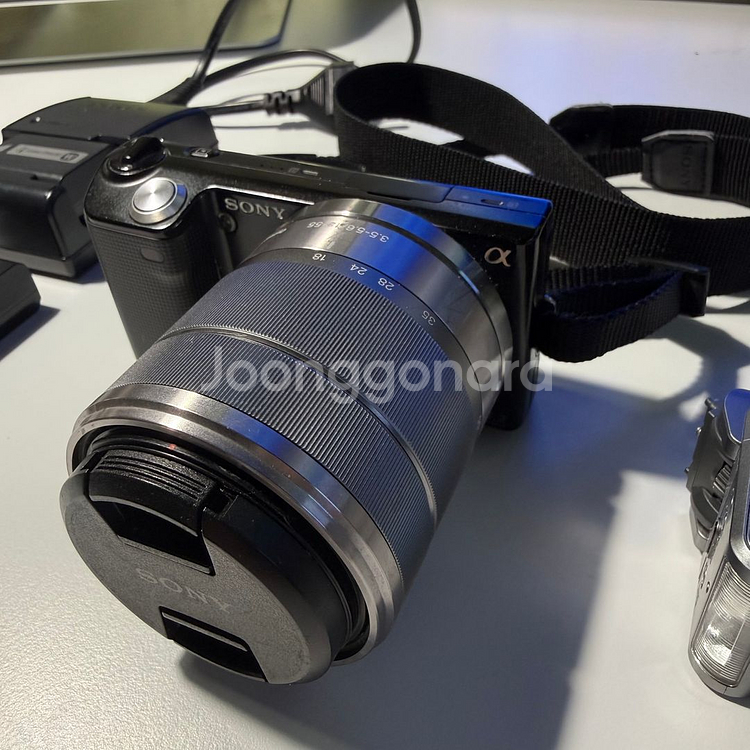 소니 NEX-5 미러리스 카메라 + 18-55mm 렌즈 세트--9