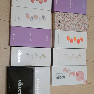 오호라 젤네일9개 + 젤램프2개