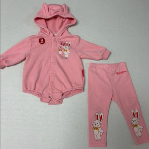 베베드피노 후드 바디수트 레깅스 세트 85