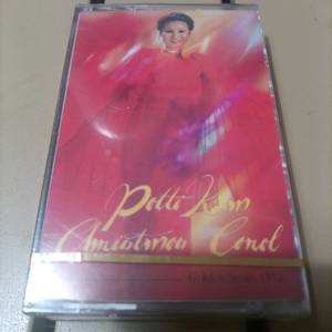 패티김 Christmas Carol 미개봉 카세트 테이프입니다