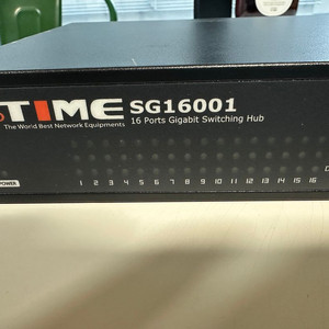 ipTIME SG16001 기가비트 스위치허브 공유기 판매합니다.
