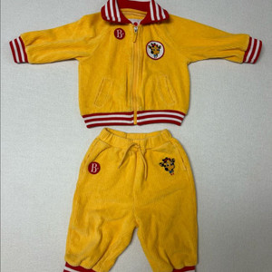 베베드피노 벨로아 상하복 집업세트 90