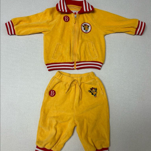 베베드피노 벨로아 상하복 집업세트 90