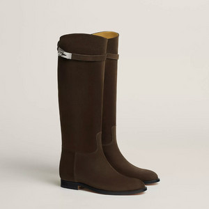 에르메스 켈리 스웨이드 점핑 부츠 새상품