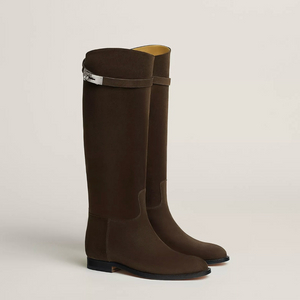 에르메스 켈리 스웨이드 점핑 부츠 새상품