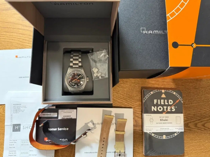 해밀턴 카키필드 호딩키 한정판--1