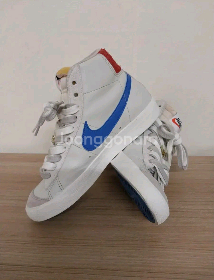 여성 나이키 블레이저 미드77 SE 라이트본 운동화 (235)--2