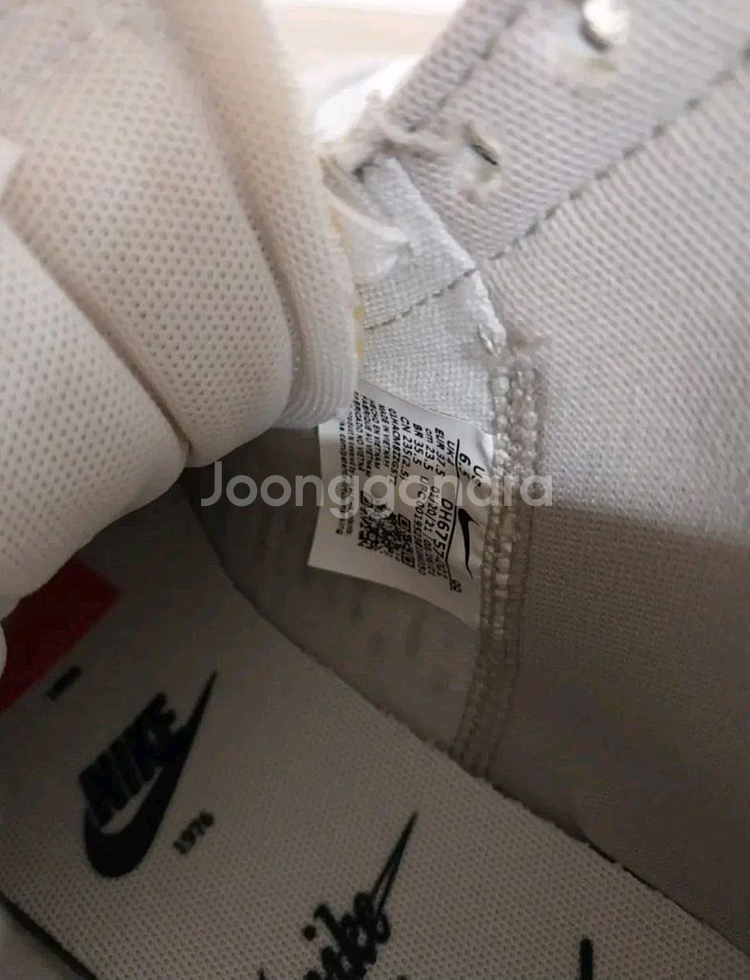 여성 나이키 블레이저 미드77 SE 라이트본 운동화 (235)--9