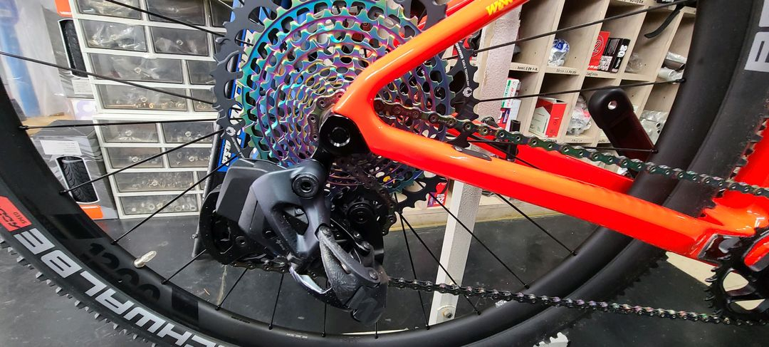 위아위즈 헥시온29 SRAM XX1 무선전동, 풀카본 MTB 자전거 이미지