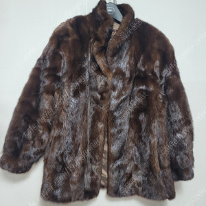 진도 밍크 모피 조끼 퍼 숏 조끼 베스트