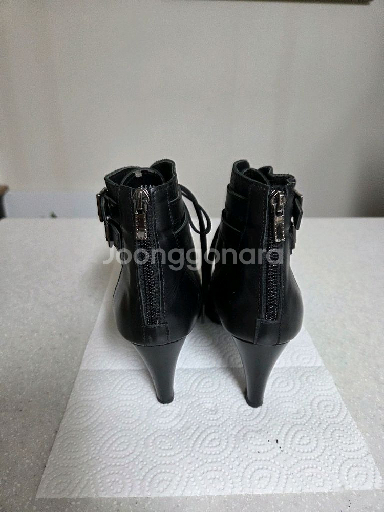 에스콰이어 레이스업 앵클 부츠 235.240--2