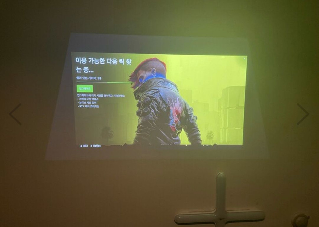 [미개봉] 삼성 프리스타일2세대 254 빔프로젝터--1