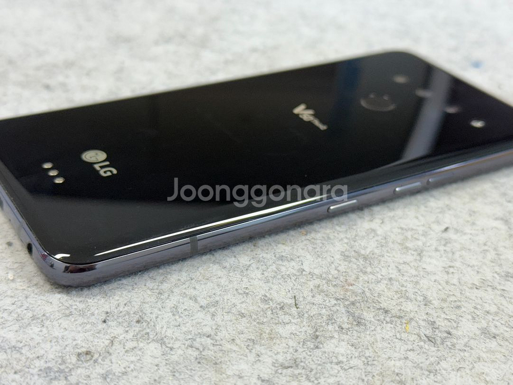 (8만원) LG V50 128G 블랙 가성비꿀폰 정상작동 검수완료 19년 5월개통 단말기--6