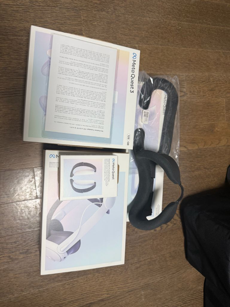 메타 퀘스트 3 128GB + 정품악세사리 세트--2