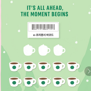 스타벅스 프리퀀시 일반 12장 판매