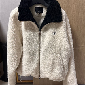 시티브리즈(Citybreeze ) 배색 뽀글이 플리스 자켓