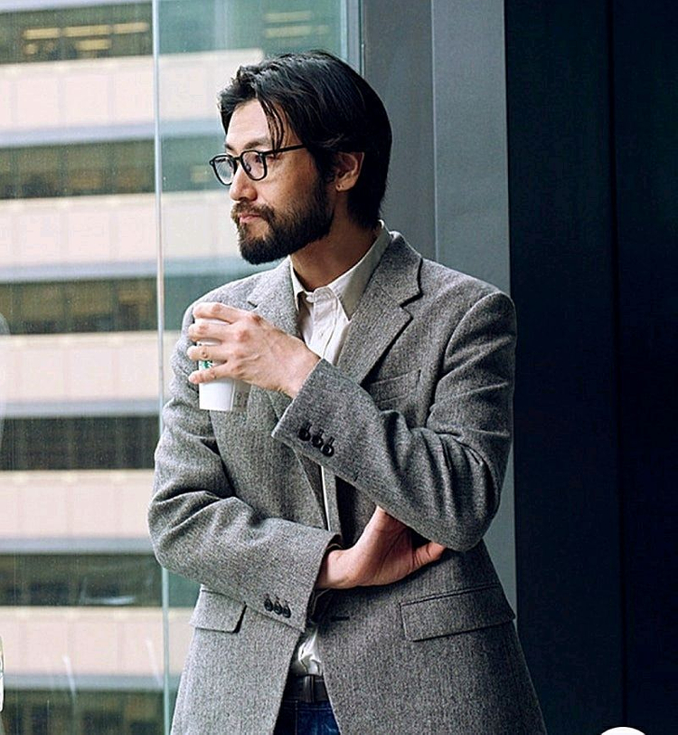 [판매완료] 포터리 셔틀랜드 울 싱글 브레스티드 자켓 3(105)--8