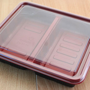 배달용기 및 포장용기(2칸 투톤) 판매