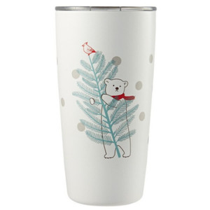 스타벅스 SS 미르 화이트 폴라베어 텀블러 473ml