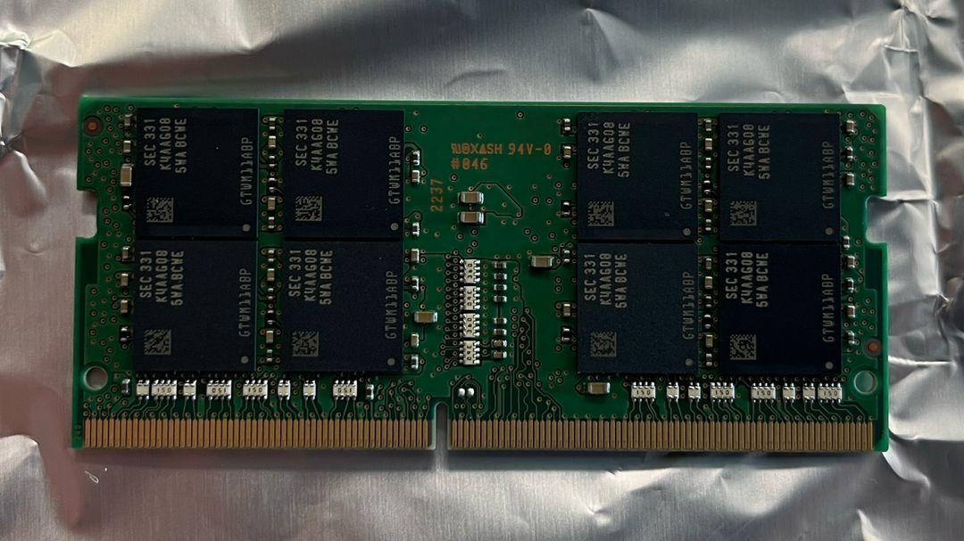 삼성 DDR4 32GB 노트북 메모리 이미지