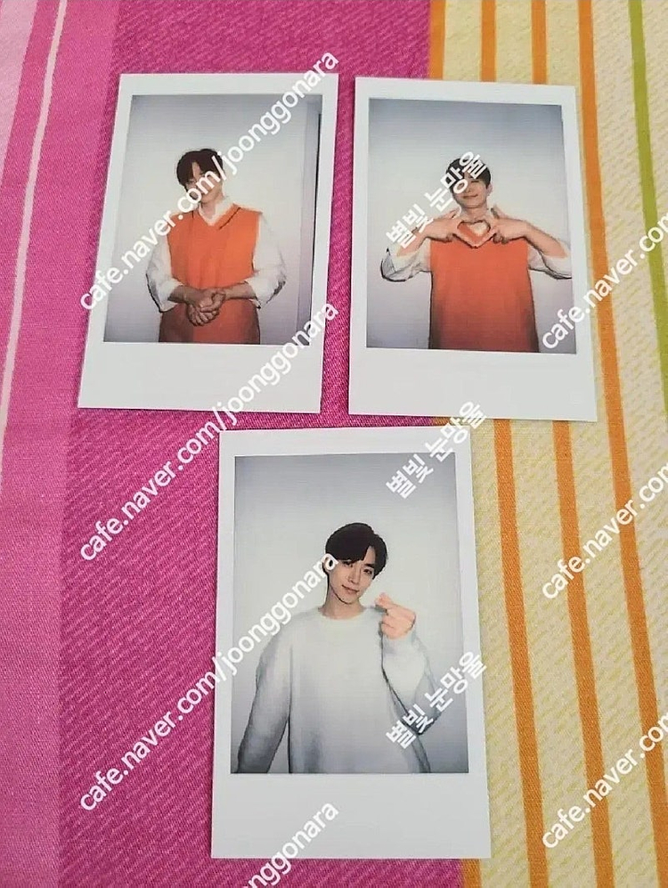 2pm 준호 준더모 랜덤 폴라로이드 일괄 판매 이미지