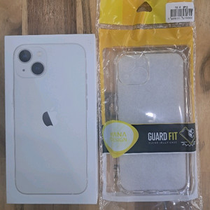 [미사용] 아이폰13 128G 화이트 단순개봉 정상해지