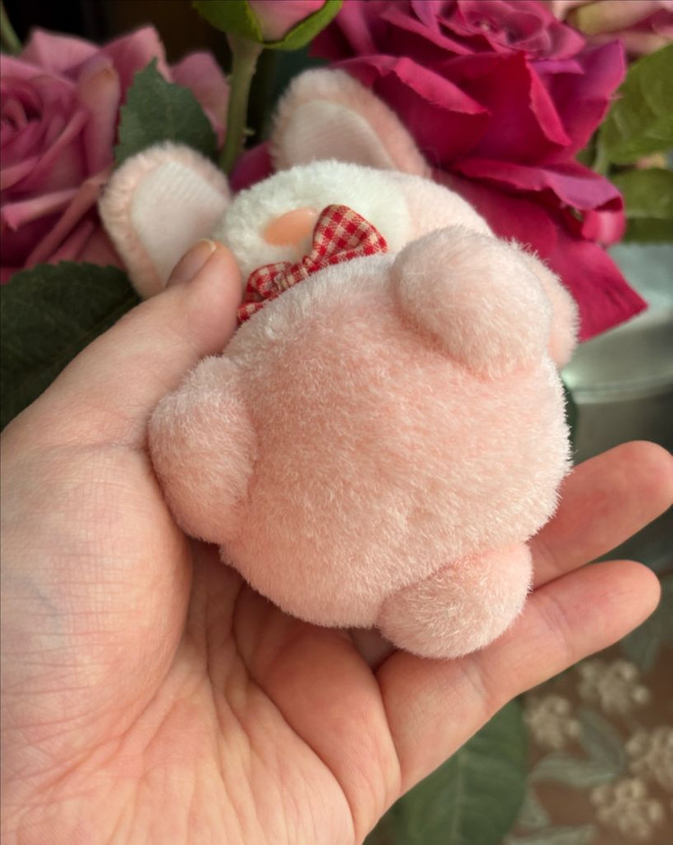 일본 헤이세이레트로 고전인형 빈티지인형 미니 토끼인형 고전완구 고전문구 히메갸루 빈티지모리걸소품--6