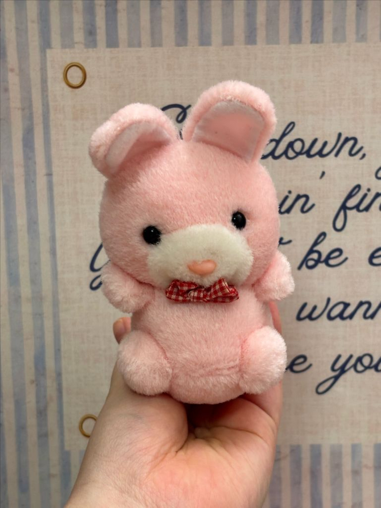 일본 헤이세이레트로 고전인형 빈티지인형 미니 토끼인형 고전완구 고전문구 히메갸루 빈티지모리걸소품--9