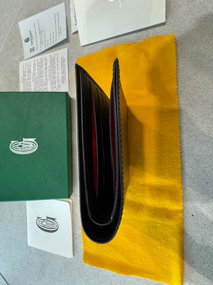 고야드 한정판 빅투와르 반지갑 새상품--1