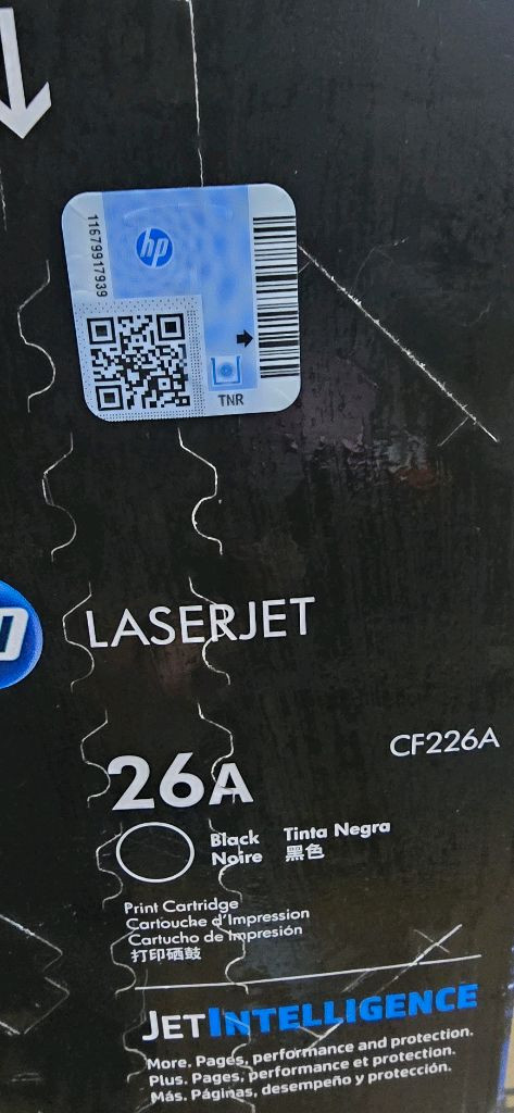 정품토너 HP CF226A 판매합니다.--1