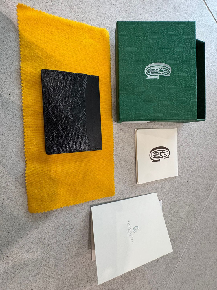 고야드 한정판 생쉴피스 카드지갑 새상품--1