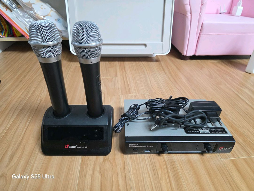 디컴 무선 마이크 세트--1