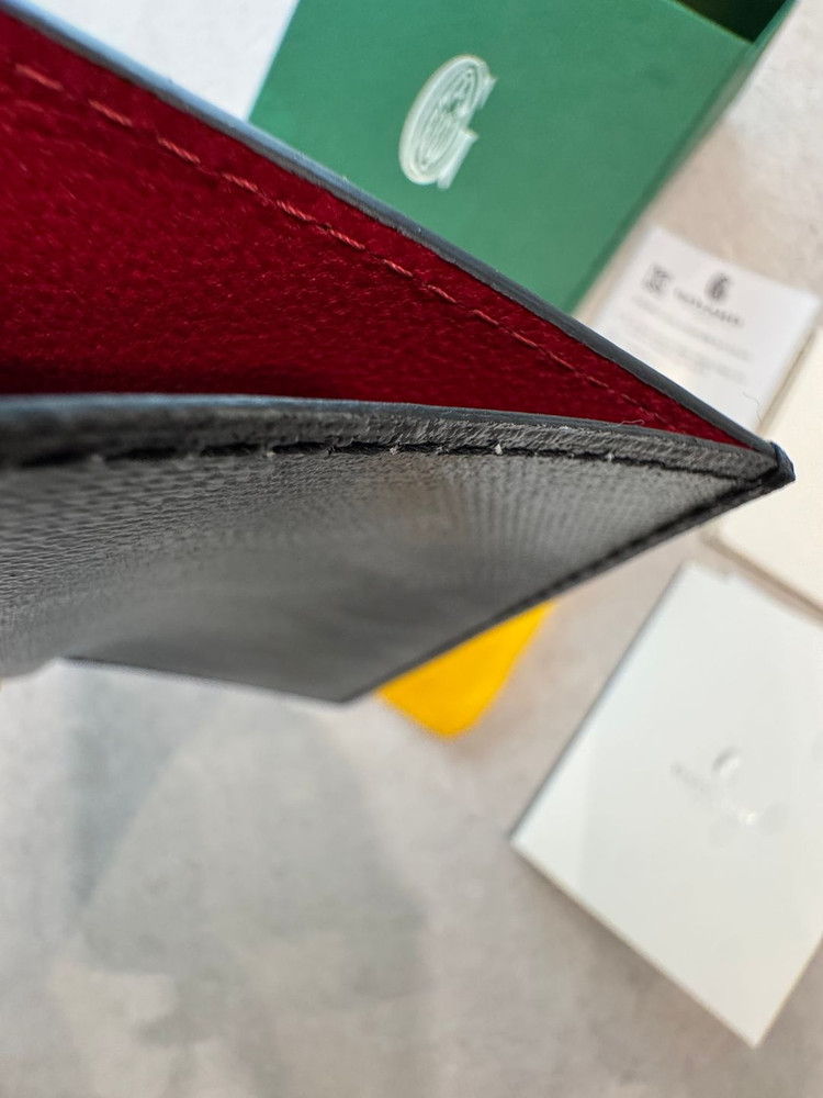 고야드 한정판 생피에르 카드지갑 새상품--2