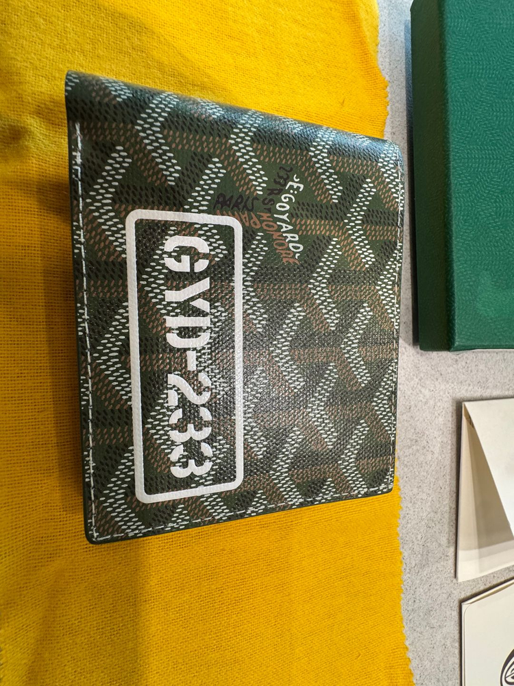 고야드 한정판 빅투와르 카키 새상품--2