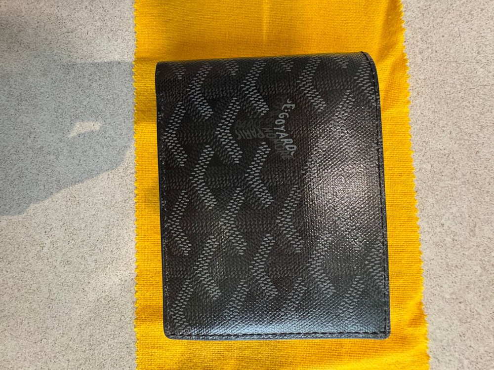 고야드 한정판 빅투와르 반지갑 제트블랙--5