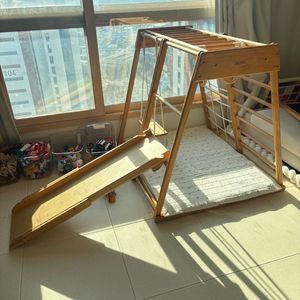 원목 아기체육관