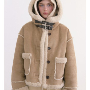 더오유 무스탕 베이지 미개봉 새상품 이미지