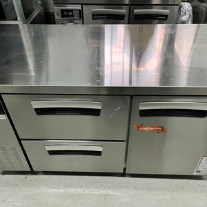 우유냉장고 1500 라셀르 간냉식 테이블 작업대 카페