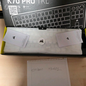 커세어 K70 PRO TKL 래피드트리거 키보드 팝니다