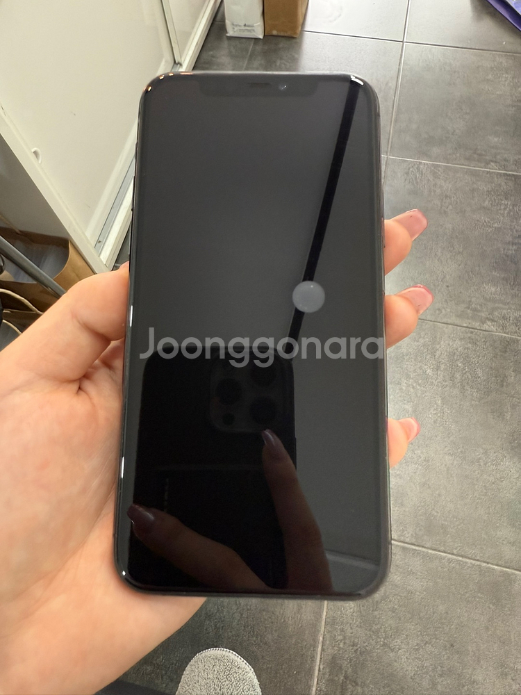 아이폰11프로 그레이 64GB/71%--2
