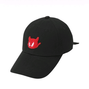 왁 WAAC 골프 여성 와키 로고 리본 캡 모자